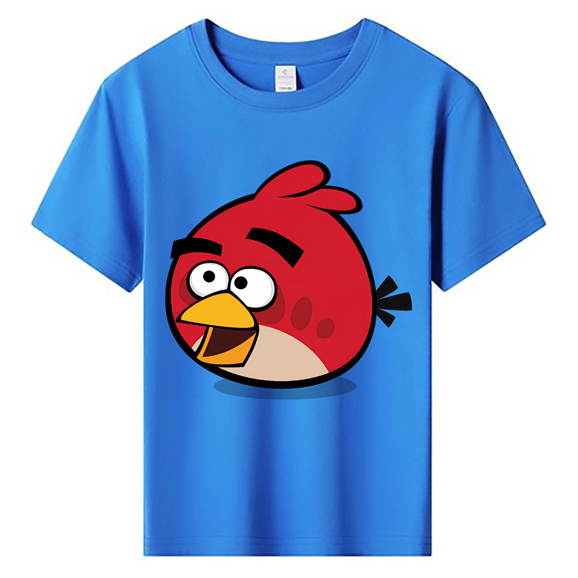 （画像用） Angry Birds アングリーバード 綿100％キッズTシャツ（フロントプリント）